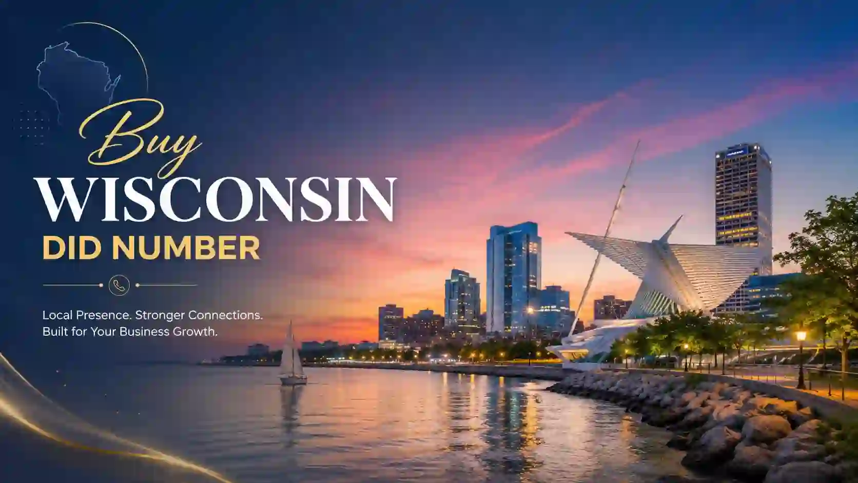 Buy Wisconsin DID Number – Milwaukee & Madison Local Numbers